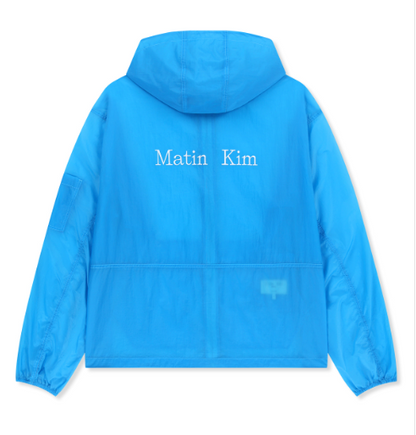 [NCT Jeno Pick] Matin Kim Back Logo Hoody Windbreaker For Men