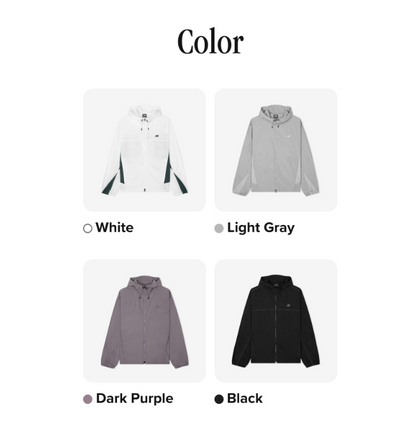 [IU Pick] New Balance Uni Nano Light Hooded Windbreaker (Semi Over Fit)