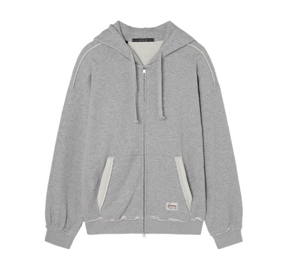 [Straykids Hyunjin Worn] 26SS Guess 2-Color Cut-Point Zip-Up