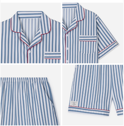 Nmixx Haewon X Dossy 26SS Silk Fit Tove Short Sleeve Couple Pajama Set
