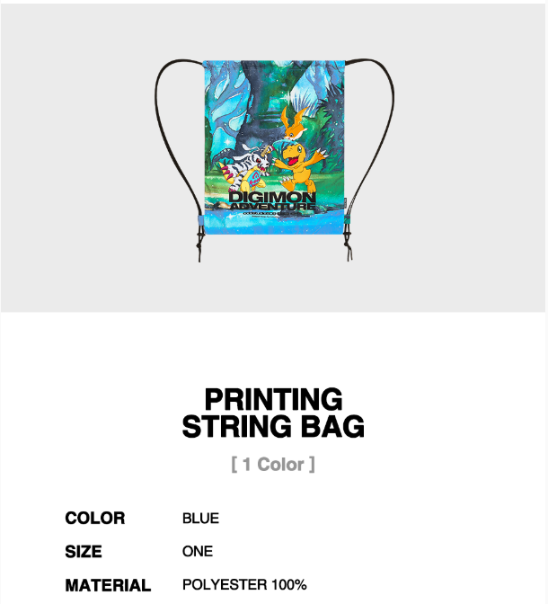 [Digimon X Odd Studio] Bag & Accessories Collections