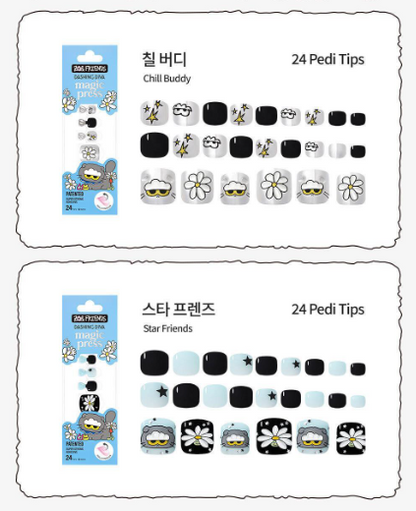 Ive Wonyoung X Dashing Diva Magic Press Zo & Friends Nail/Pedi with Gift(Check the description)