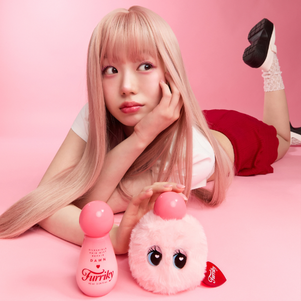FURRY Silk Shield Hair Perfume Mist Glow & Keyring Set