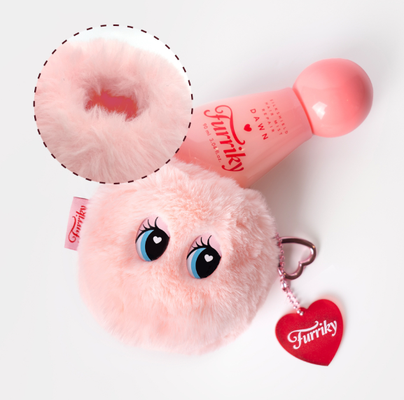 FURRY Silk Shield Hair Perfume Mist Glow & Keyring Set