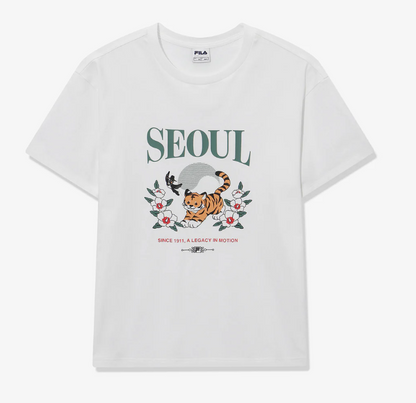 [Woodz Worn] FILA Seoul Exclusive Short Sleeve T-shirt