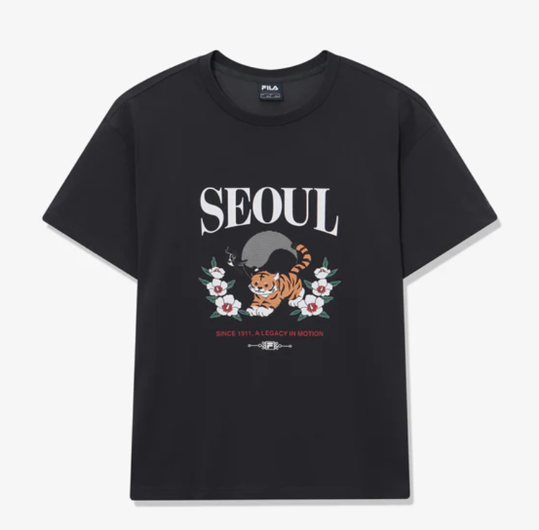 [Woodz Worn] FILA Seoul Exclusive Short Sleeve T-shirt