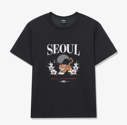 [Woodz Worn] FILA Seoul Exclusive Short Sleeve T-shirt