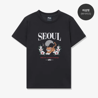 [Woodz Worn] FILA Seoul Exclusive Short Sleeve T-shirt