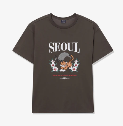 [Woodz Worn] FILA Seoul Exclusive Short Sleeve T-shirt