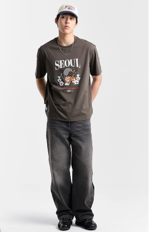 [Woodz Worn] FILA Seoul Exclusive Short Sleeve T-shirt