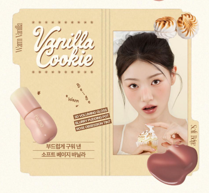 [Vanilla Edition] FWEE 3D Volumizing Gloss 5.3g with Gift  (+Butter Cream Stick)