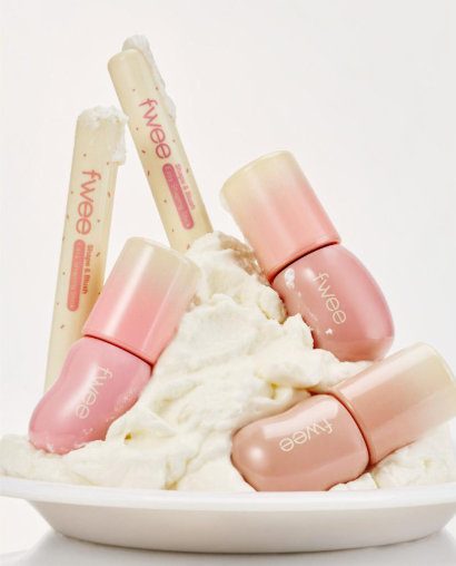 [Vanilla Edition] FWEE 3D Volumizing Gloss 5.3g with Gift  (+Butter Cream Stick)