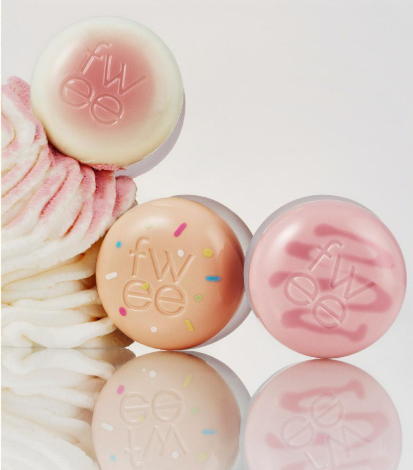 [Vanilla Edition] FWEE Lip & Cheek Blurry Pudding Pot 5g with  Gift (+Silicone Lip Brush)