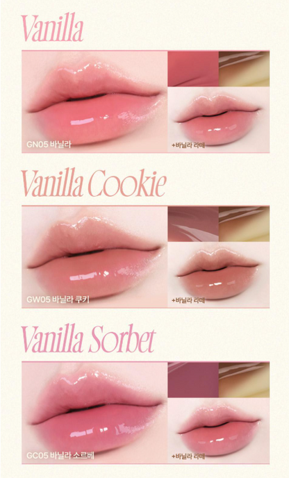 [Vanilla Edition] FWEE Rose Obsession Stay-Fit Lip Tint with Gift (+Latte Gloss)