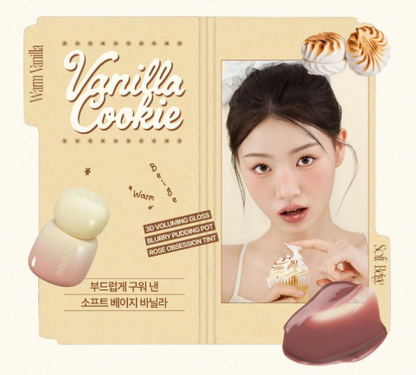 [Vanilla Edition] FWEE Rose Obsession Stay-Fit Lip Tint with Gift (+Latte Gloss)