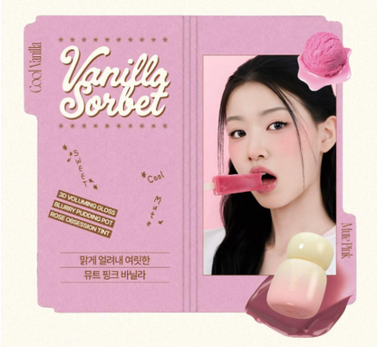 [Vanilla Edition] FWEE Rose Obsession Stay-Fit Lip Tint with Gift (+Latte Gloss)