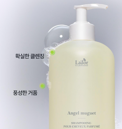 BTS Jimin X LADOR Angel Muguet Hair Shampoo 530ml Special (530ml+100ml)
