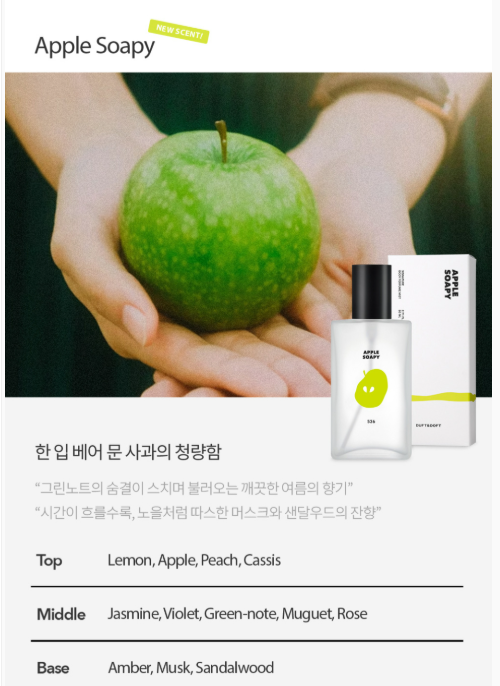 DUFT & DOFT Body Perfume Mist 80ml