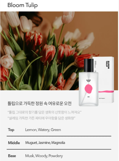 DUFT & DOFT Body Perfume Mist 80ml