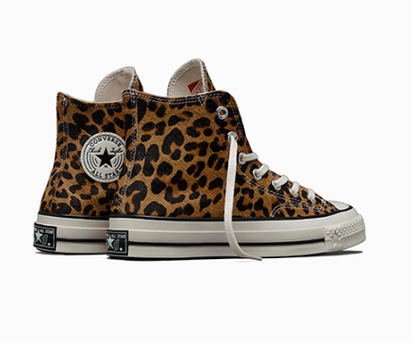 [Aespa Karina Photocard] Converse Chuck 70 X Leather/Leopard (Gift: Check the Description)