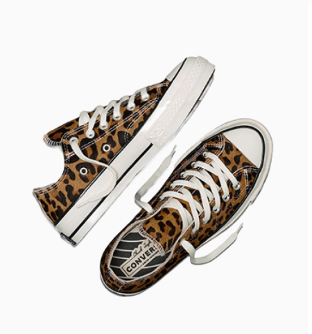 [Aespa Karina Photocard] Converse Chuck 70 X Leather/Leopard (Gift: Check the Description)