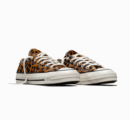 [Aespa Karina Photocard] Converse Chuck 70 X Leather/Leopard (Gift: Check the Description)