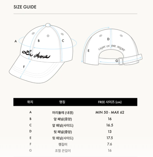 [BTS V Worn] LIN AVENUE New LA Bold Cotton Ball Cap