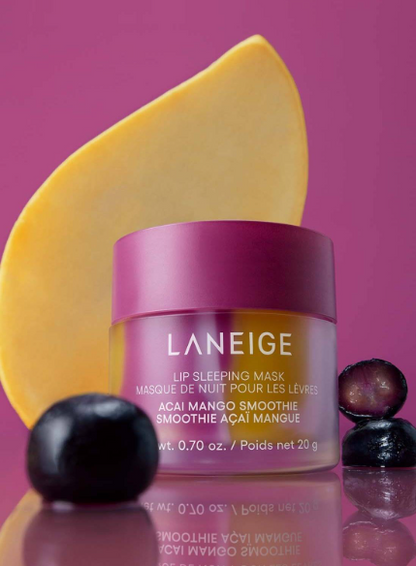 [Limited Edition] Laneige Acai Mango Smoothie Lip Sleeping Mask EX 20g