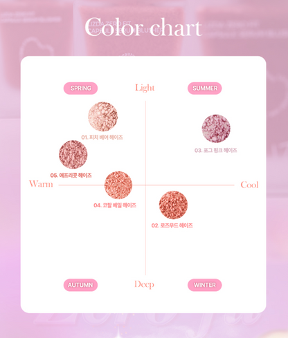 [Ive Leeseo Pick] LIZDA Zero Fit Capsule Serum Blusher 9g PDRN Capsule Blusher