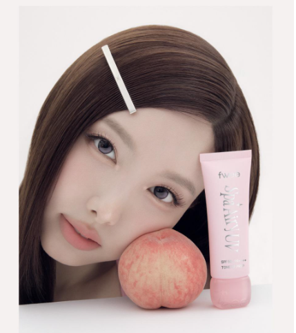 [Twice Nayeon's Pick] FWEE Spa UV Tone-Up Base Soft Peach Skin 35ml