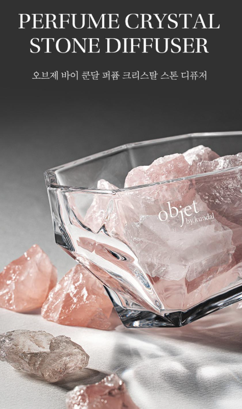 Objet by Kundal Perfume Crystal Stone Diffusers
