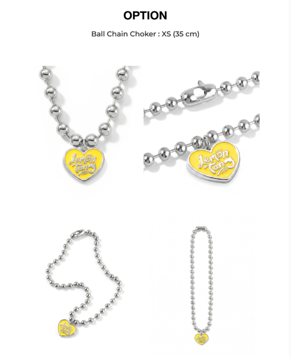 [Hearts2Hearts X Nonenon] Lemon Tang Accessories Collection