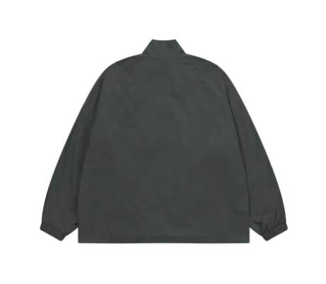 [BTS Jimin Worn] CHIN DOWN Nylon Track Jacket - Gray