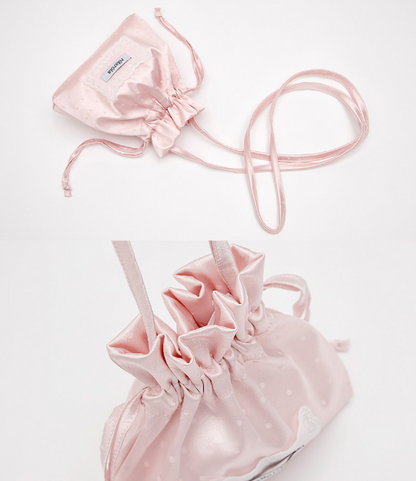 [Rom&nd x Rolarola] Juicy Flash Lip Oil with Gift (+Dotted Satin Bag)