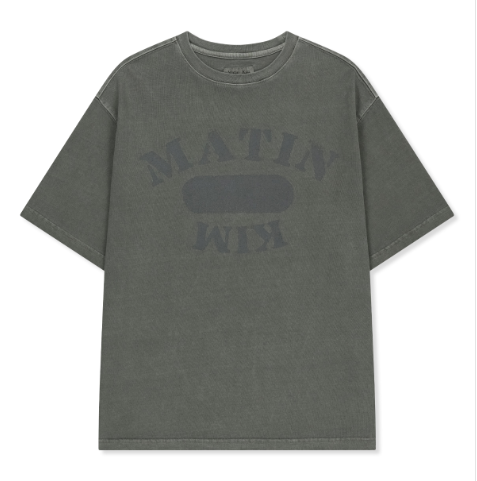 [Twice Momo X Matin Kim 26 Fall Coll.] Vintage Washed Overfit Top