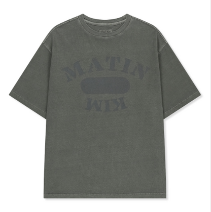 [Twice Momo X Matin Kim 26 Fall Coll.] Vintage Washed Overfit Top
