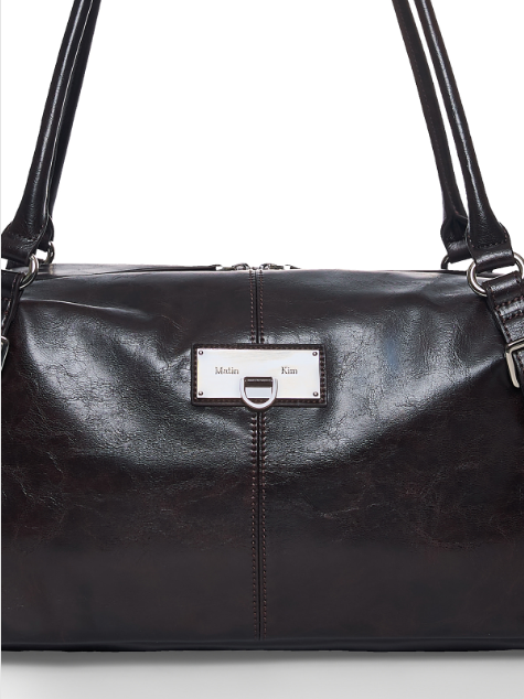 [Twice Momo X Matin Kim 26 Fall Coll.] Matin Soft Forn Bowling Bag