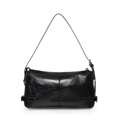 [Twice Momo X Matin Kim 26 Fall Coll.] Side Buckle Biker Shoulder Bag