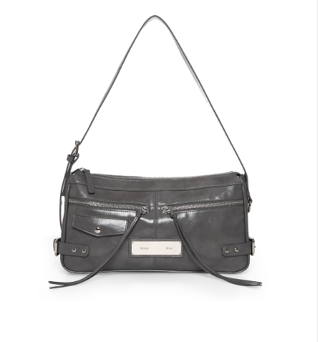 [Twice Momo X Matin Kim 26 Fall Coll.] Side Buckle Biker Shoulder Bag