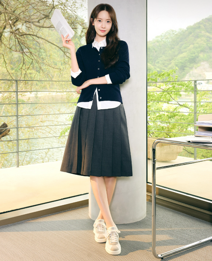 [Lim Yoona X LE MOUTON] Le Mouton Up Merino Wool Sneakers
