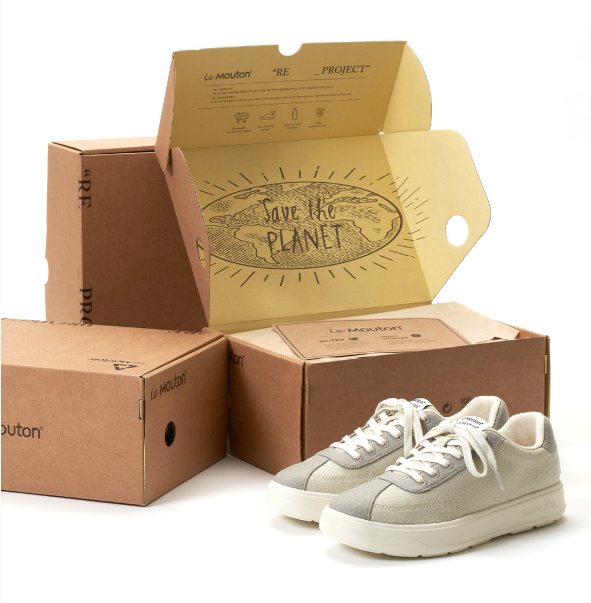 [Lim Yoona X LE MOUTON] Le Mouton Up Merino Wool Sneakers