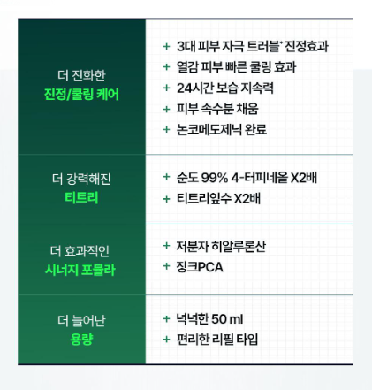 [Upgraded Moisture Soothing Serum] Mediheal Tea Tree Derma Serum 50mL