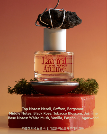 [TXT Beomgyu, Taehyun & Hueningkai Pick] LAYERED ARCHIVE Niche Perfume 30ml
