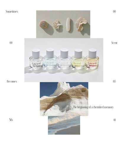[TXT Beomgyu, Taehyun & Hueningkai Pick] LAYERED ARCHIVE Niche Perfume 30ml