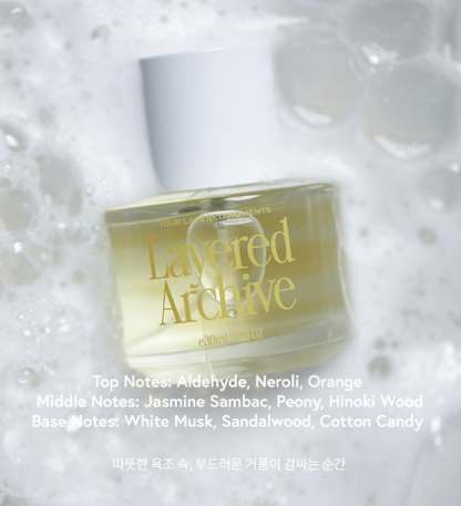 [TXT Beomgyu, Taehyun & Hueningkai Pick] LAYERED ARCHIVE Niche Perfume 30ml