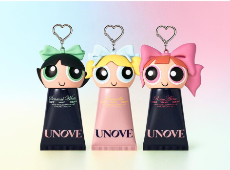 [Powerpuff Girls X UNOVE]Perfume Glow Hand Cream with Gift