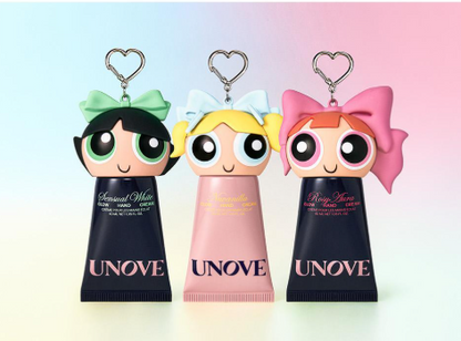 [Powerpuff Girls X UNOVE]Perfume Glow Hand Cream with Gift