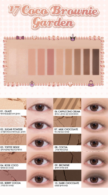 [Sanrio] Rom&nd Better Than Palette with Gift (+Hair Sheet)