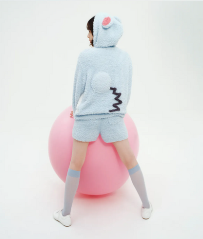 [Pokemon X Gelato Pique]  Marill Hoodie & Shorts Set