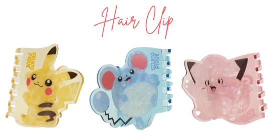 [Pokemon X Gelato Pique] Headwear / Accessories Collection